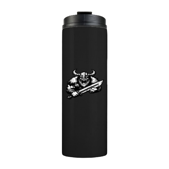 Powerful Viking Warrior Version 3 Thermal Tumblers