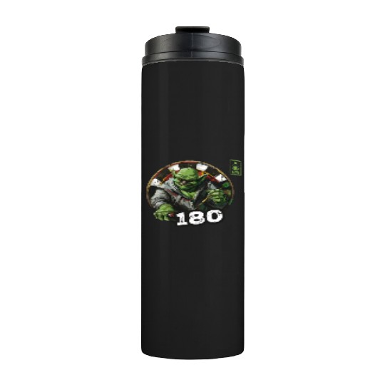 Darts 180 Green Game Champ Dart - Dart Team Thermal Tumblers