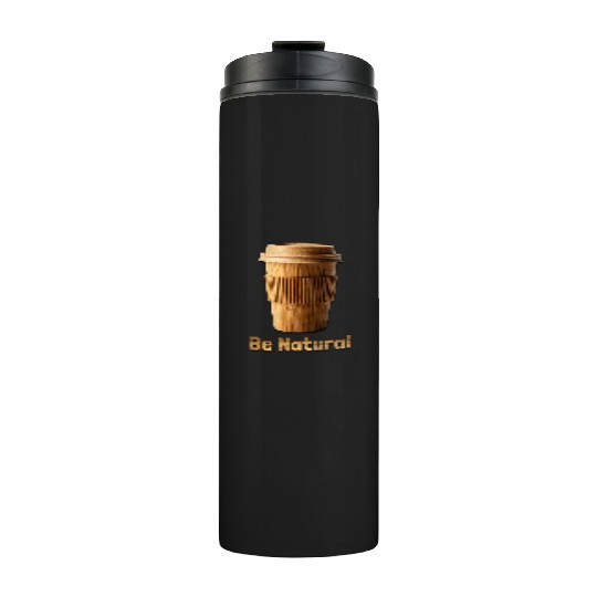Be Natural, Bamboo Coffe Cup Thermal Tumblers