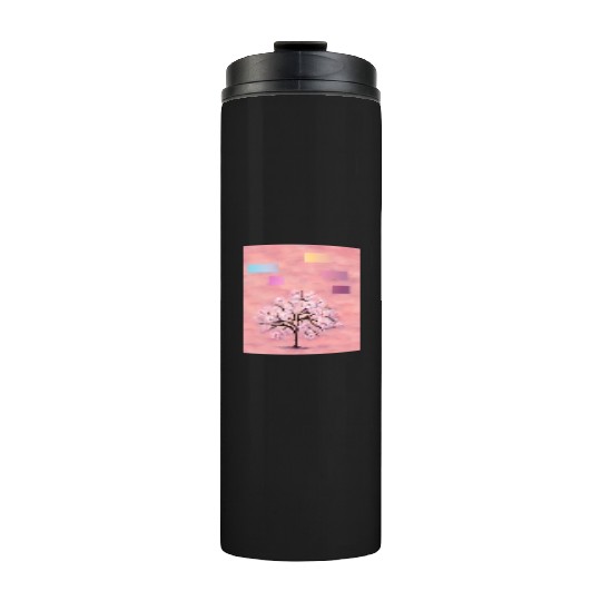 Cherry Blossom Tree, Nature,Green Earth Series Thermal Tumblers