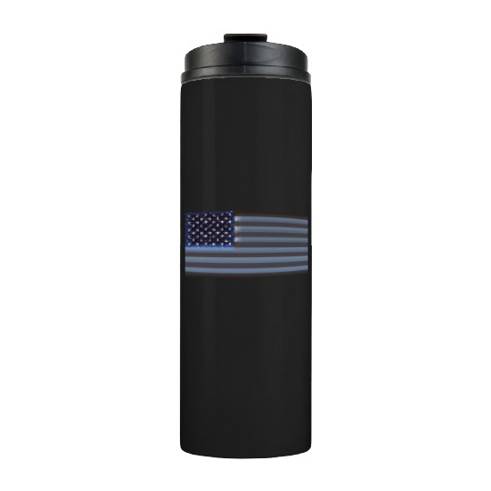 USA Flag with Space Stars & Stripes design Thermal Tumblers