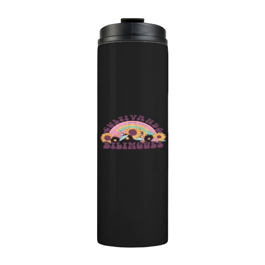 Cultivando Bilingües Spanish Teacher Thermal Tumblers