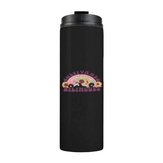 Cultivando Bilingües Spanish Teacher Thermal Tumblers