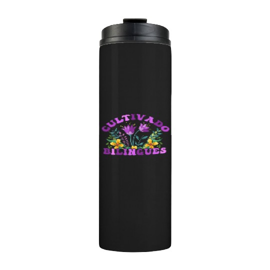 Cultivando Bilingües Spanish Teacher Thermal Tumblers