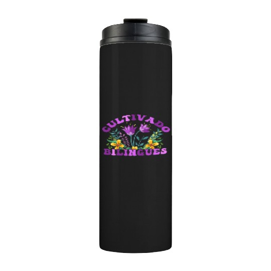 Cultivando Bilingües Spanish Teacher Thermal Tumblers