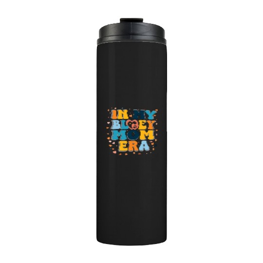 Women in My Mom Era Mama Dog Paw Funny Letter Thermal Tumblers