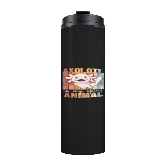 Axolotl Is My Spirit Animal - Sweet Axolotl Thermal Tumblers