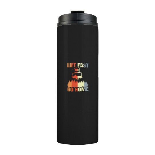 Snowboarding Joke Thermal Tumblers