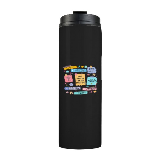 Mental Health Matters Human Brain Illness Thermal Tumblers