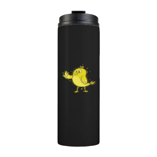 Canary waving Thermal Tumblers