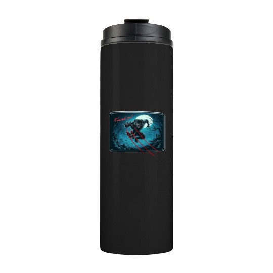 Werewolf Scratch Thermal Tumblers