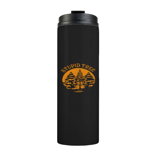 Stupid Tree Disc Golf Frisbee Thermal Tumblers