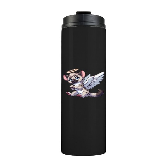 Hyena angel wings halo Thermal Tumblers