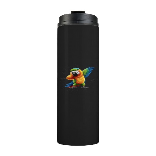 Macaw Parrot for a Bird Lover Animal Lover Thermal Tumblers