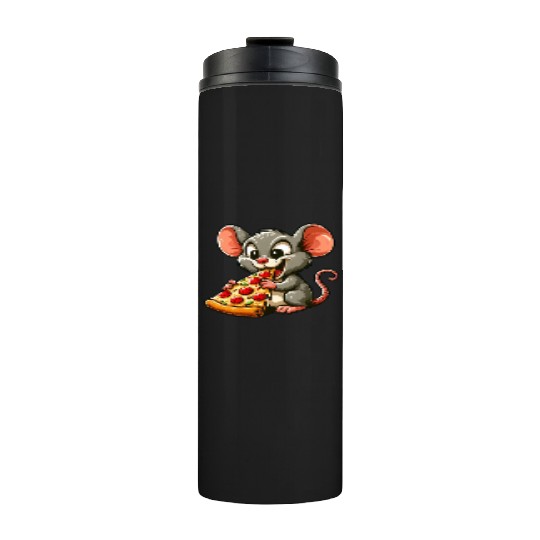 Mouse Rat Popcorn Cinema Movie Fan Thermal Tumblers