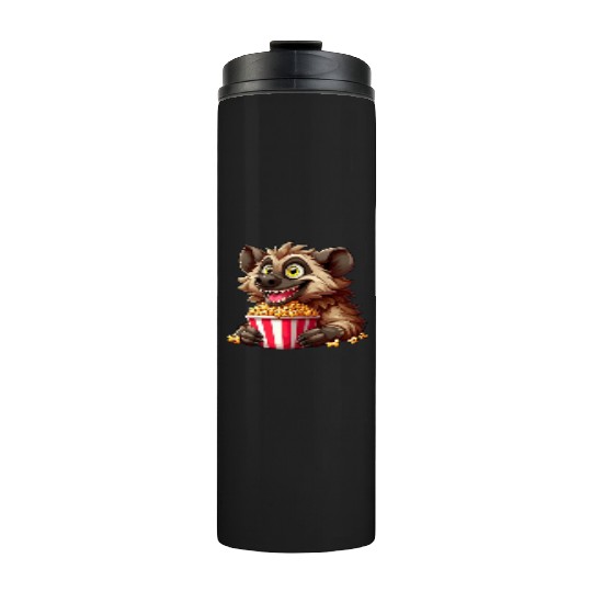 Hyena Predator Popcorn Cinema Night Thermal Tumblers