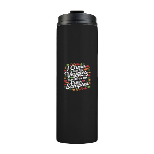 Farmers Market Farmer Agriculture Farming Food Thermal Tumblers