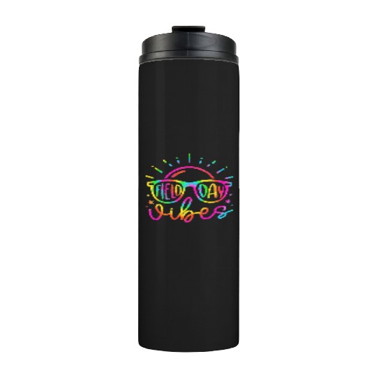 Field Day Vibes Teacher Kids Field Day 2024 Thermal Tumblers