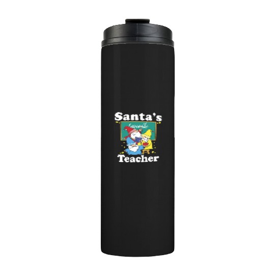 Christmas Elfs Gnomes Santas Teacher Thermal Tumblers