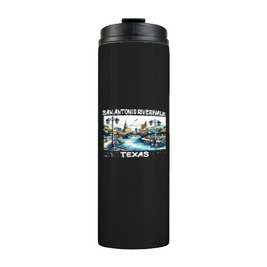 San Antonio Riverwalk Thermal Tumblers