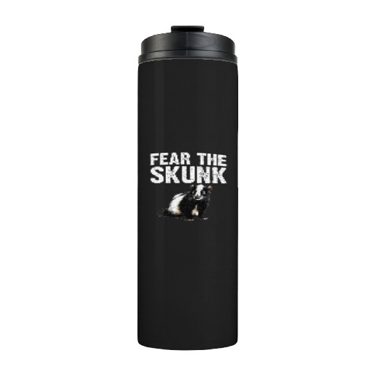 Best Skunk Design Zookeeper Skunk Lover Thermal Tumblers