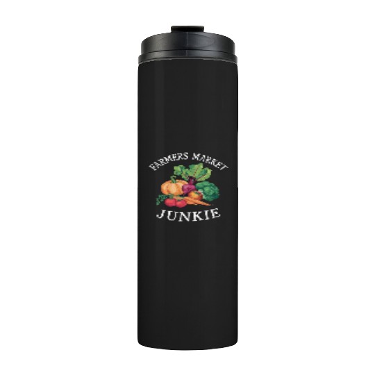Farmers Market Farmer Agriculture Farming Food Thermal Tumblers