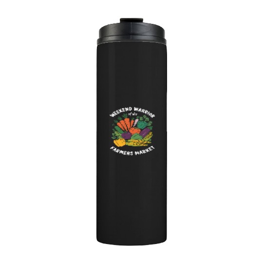 Farmers Market Farmer Agriculture Farming Food Thermal Tumblers