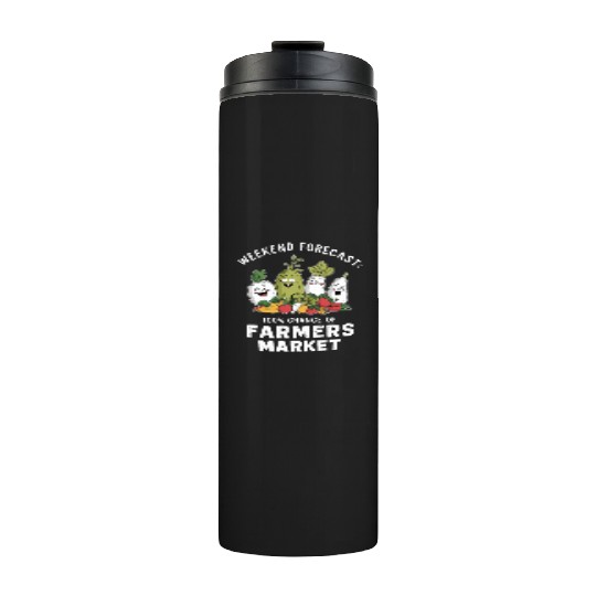 Farmers Market Farmer Agriculture Farming Food Thermal Tumblers