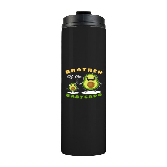 Cute Avocado Family Matching cool for brother Thermal Tumblers