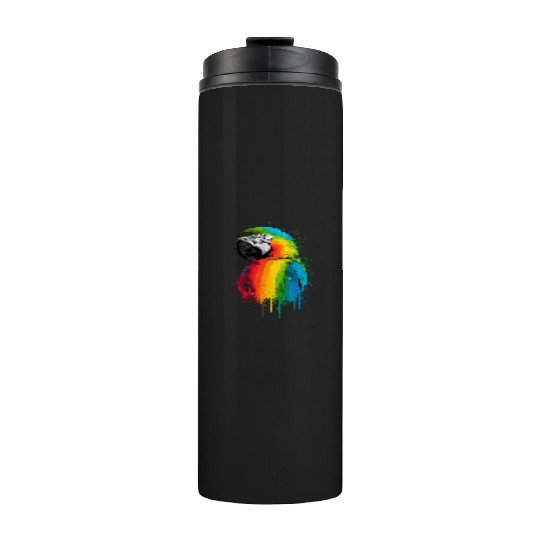 Macaw Parrot for a Bird Lover Animal Lover Thermal Tumblers