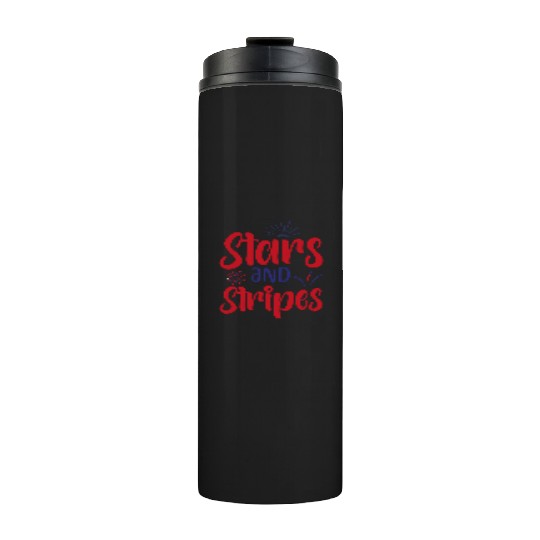 Stars and Stripes Thermal Tumblers