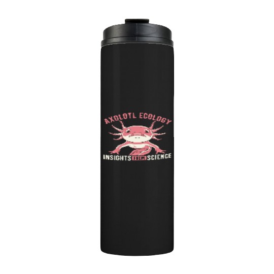 Axolotl Science Teacher Mexican Salamander Thermal Tumblers