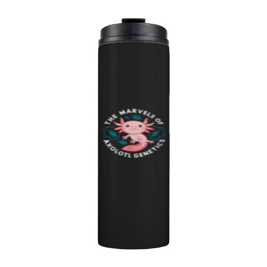 Axolotl Science Teacher Mexican Salamander Thermal Tumblers