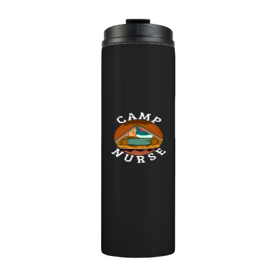 Summer Camp Nurse Women Thermal Tumblers