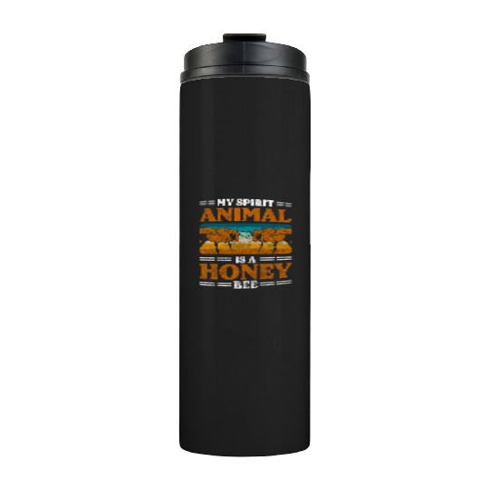 Honey Bee Nature Useful Beekeeper Thermal Tumblers