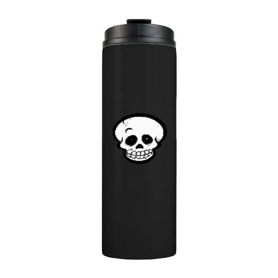Ghosts and Creepy Masks Thermal Tumblers