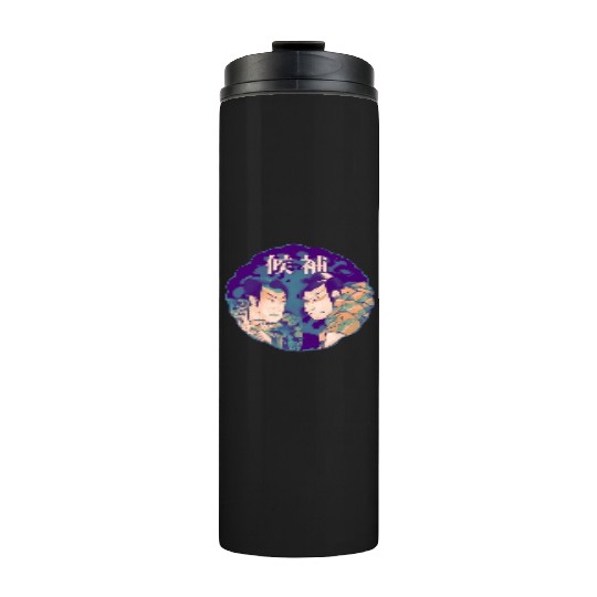 Two Samurai Warriors are in a duel Thermal Tumblers