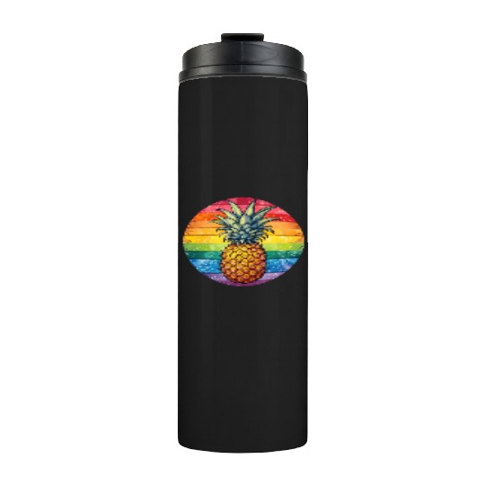 LGBTQ Pineapple Thermal Tumblers