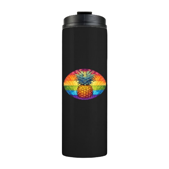 LGBTQ Pineapple Thermal Tumblers