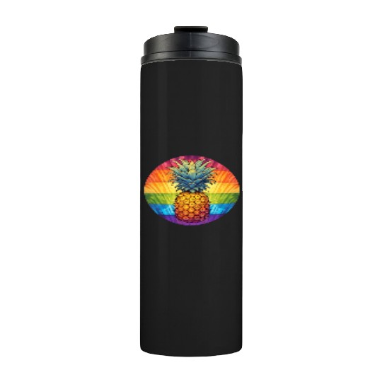 LGBTQ Pineapple Thermal Tumblers