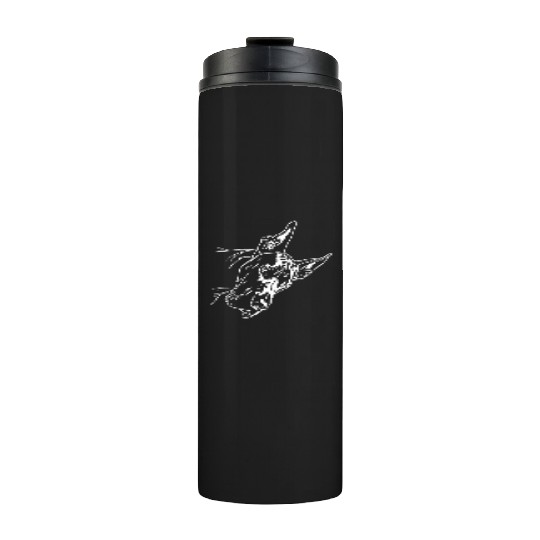 Great Dane Line Art Cute and Funny Great Dane Face Thermal Tumblers