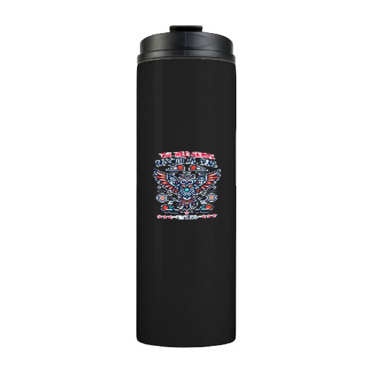 supernatural mystical owl Thermal Tumblers