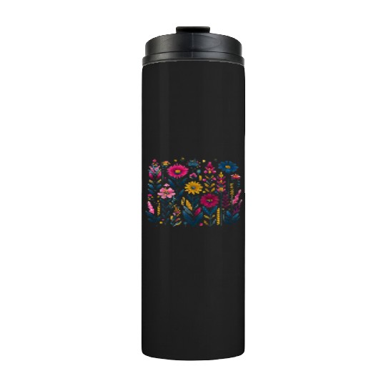 Wildflower Vintage Summer Premium Thermal Tumblers