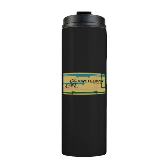 Juneteenth Thermal Tumblers