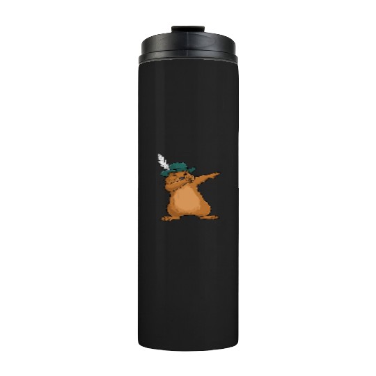 Groundhog Marmot for a Marmot lover groundhog fan Thermal Tumblers
