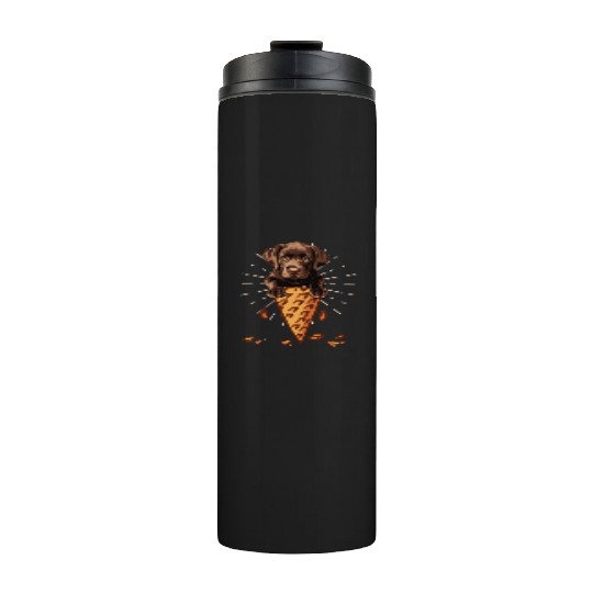 Labrador Lover CHOCOLATE LAB Ice Labrador Thermal Tumblers