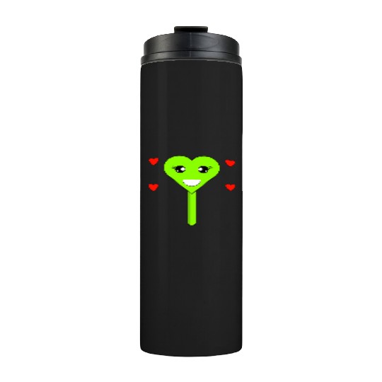 Cuttie Green Lollipop Thermal Tumblers