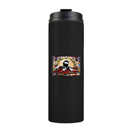 "Trooper" church window design Thermal Tumblers