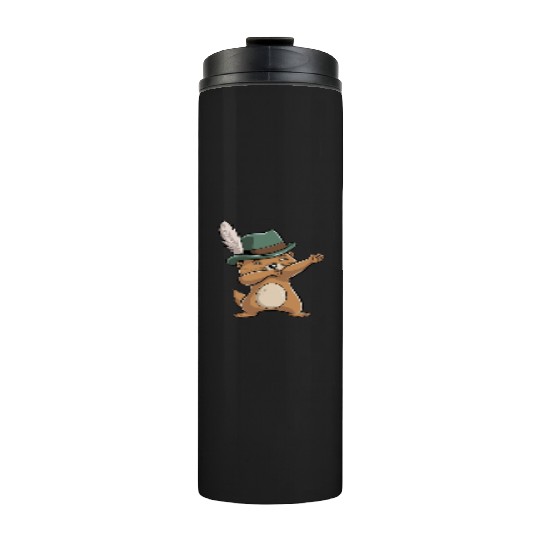 Groundhog Marmot for a Marmot lover groundhog fan Thermal Tumblers