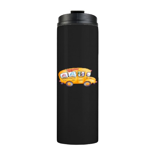 Back to School Collection: School Bus Thermal Tumblers
